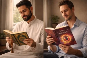 تناقضهای قانون جذب در قرآن