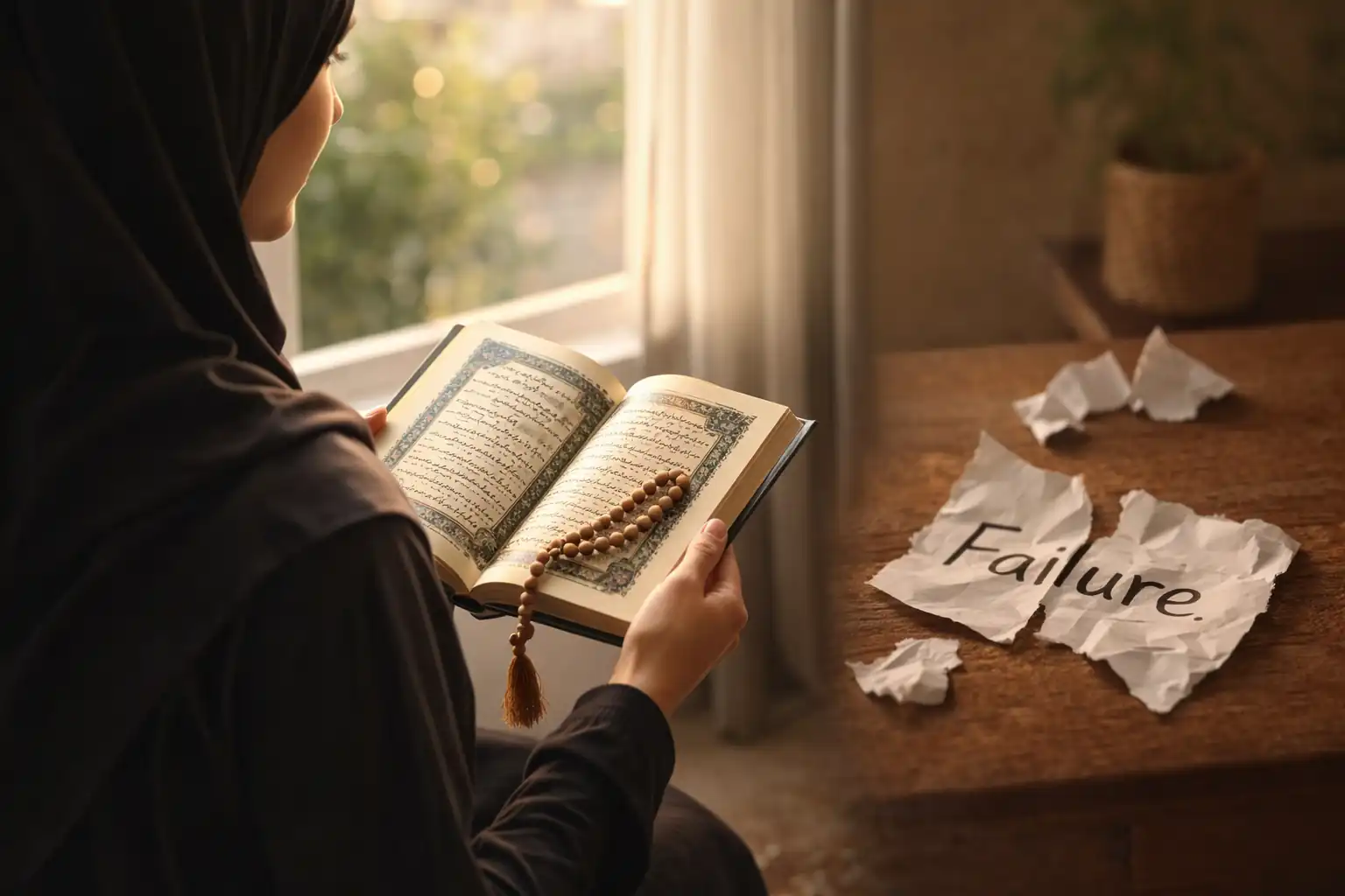 راهکار مقابله با ترس از شکست با عزت نفس قرآنی