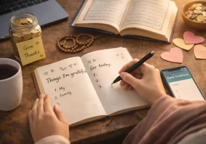 ابزار کاربردی برای تمرین شکرگزاری